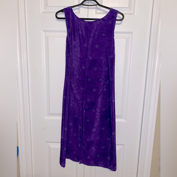 Vintage Purple Dress - Picture 2 of 4